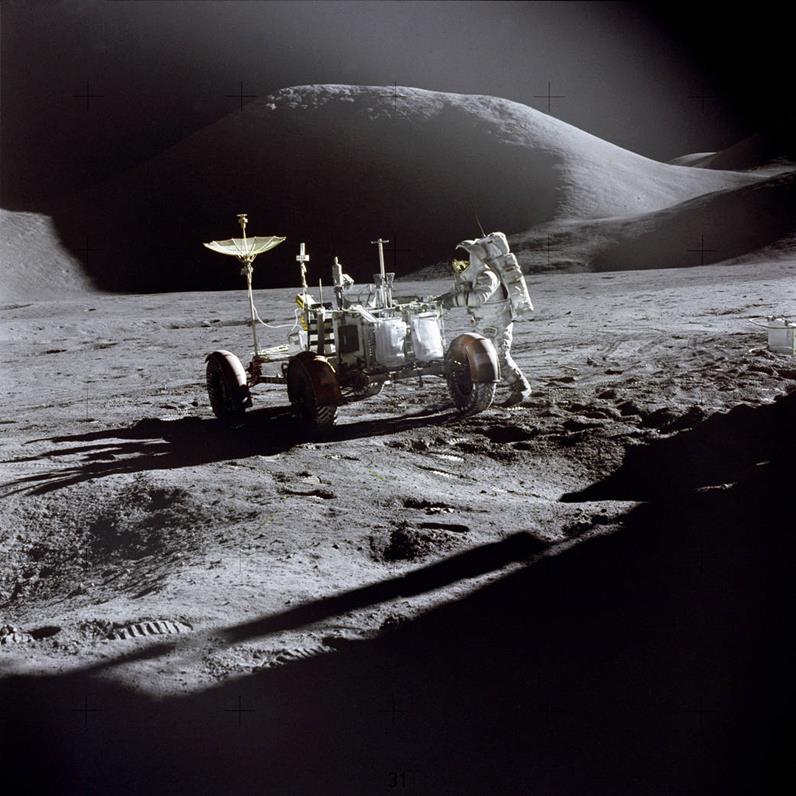 Mount Hadley--The Moon